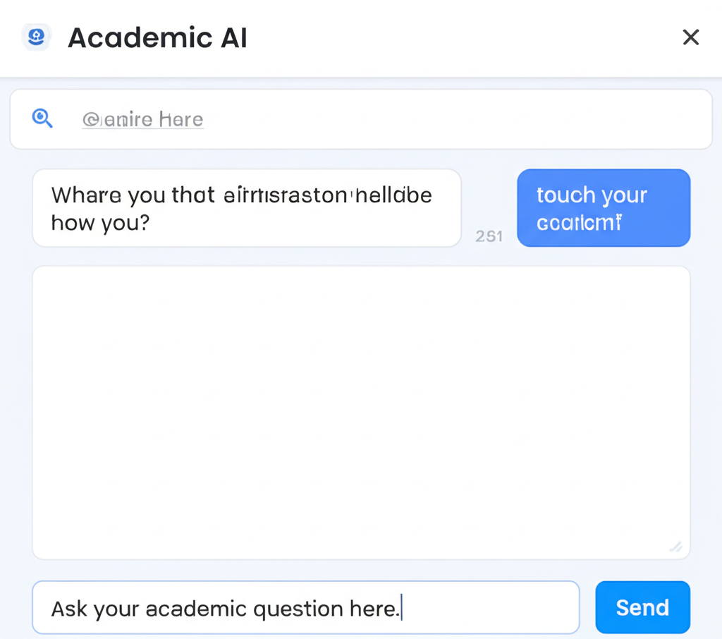 AI Chatbot for Academic Queries