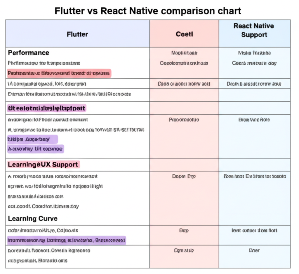 Flutter vs React Native: Choosing the Right Framework