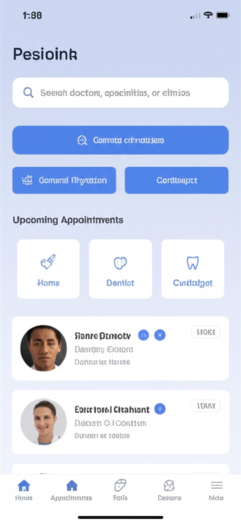 Healthcare Appointment Booking App